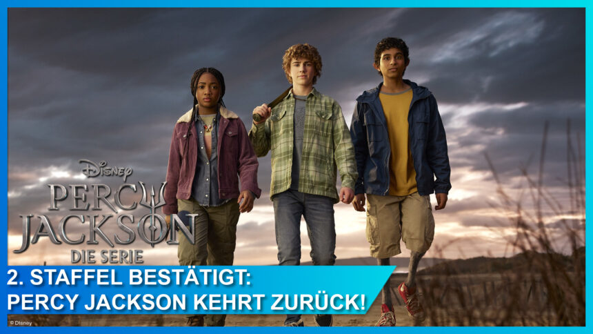 Staffel 2 bestätigt – “Percy Jackson: Die Serie” wird mit “Im Bann des Zyklopen” auf Disney+ fortgesetzt!