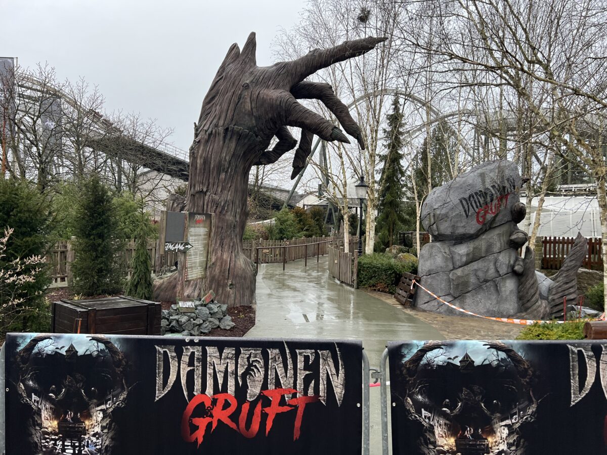 Die neue Attraktion im Heide Park Resort 2024: Dämonengruft