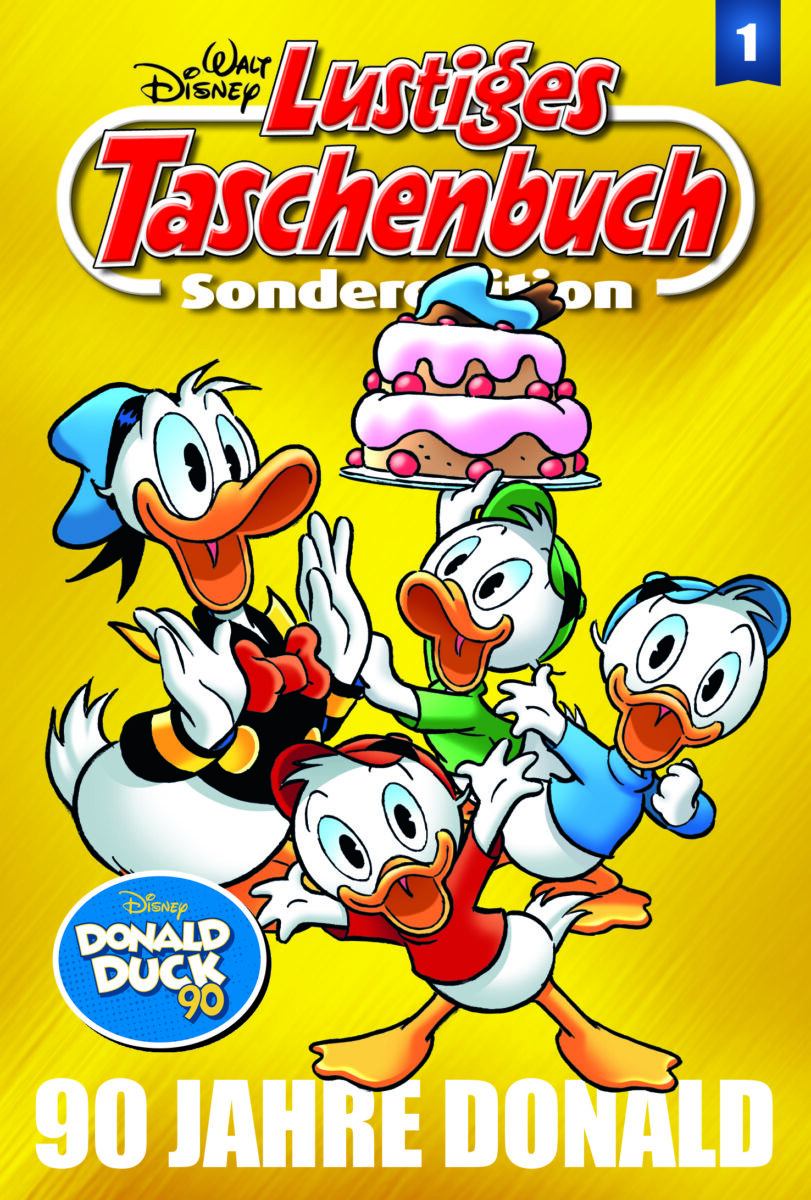 Gewinnspiel: Lustiges Taschenbuch Sonderedition Nr. 1: 90 Jahre Donald / Donald Duck 90