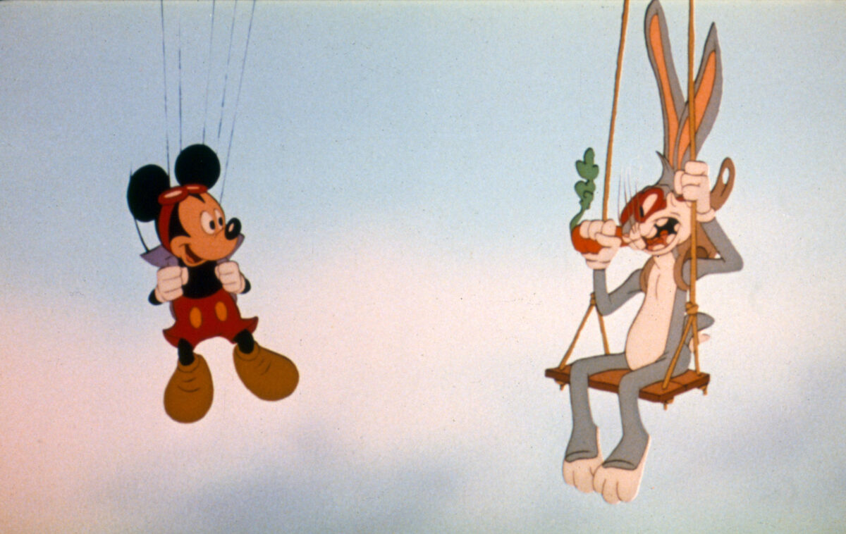 Micky Maus und Bugs Bunny in Falsches Spiel mit Roger Rabbit