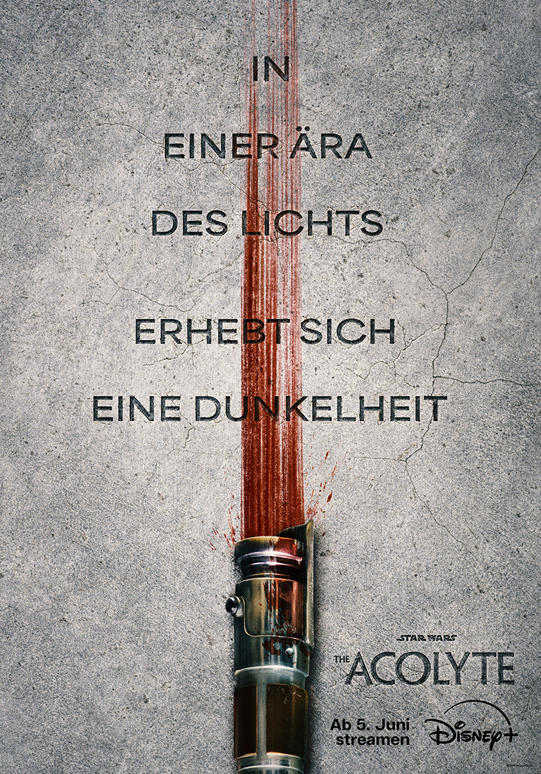 Deutsches Star Wars: The Acolyte Poster