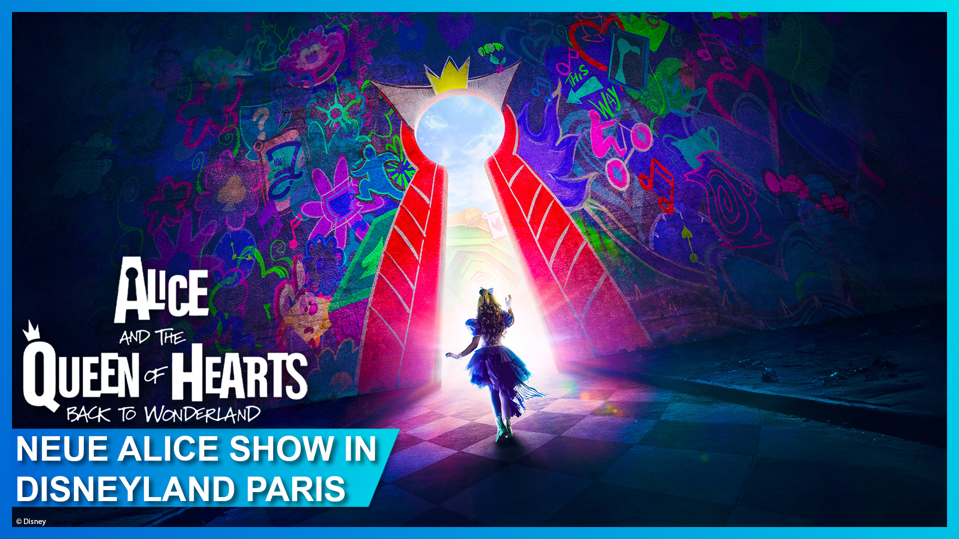 Alice and the Queen of Hearts: Back to Wonderland - neue Show 2024 in Disneyland Paris