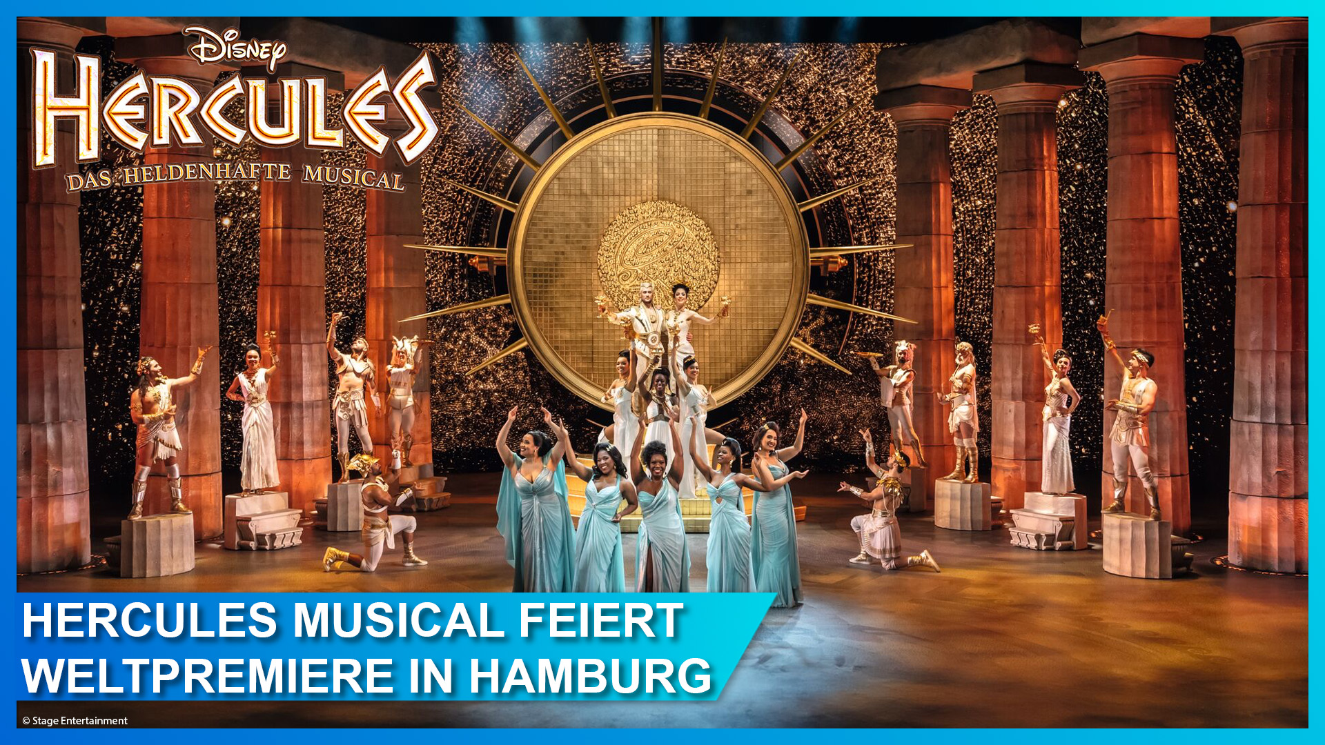 Weltpremiere von Hercules - das heldenhafte Musical in Hamburg