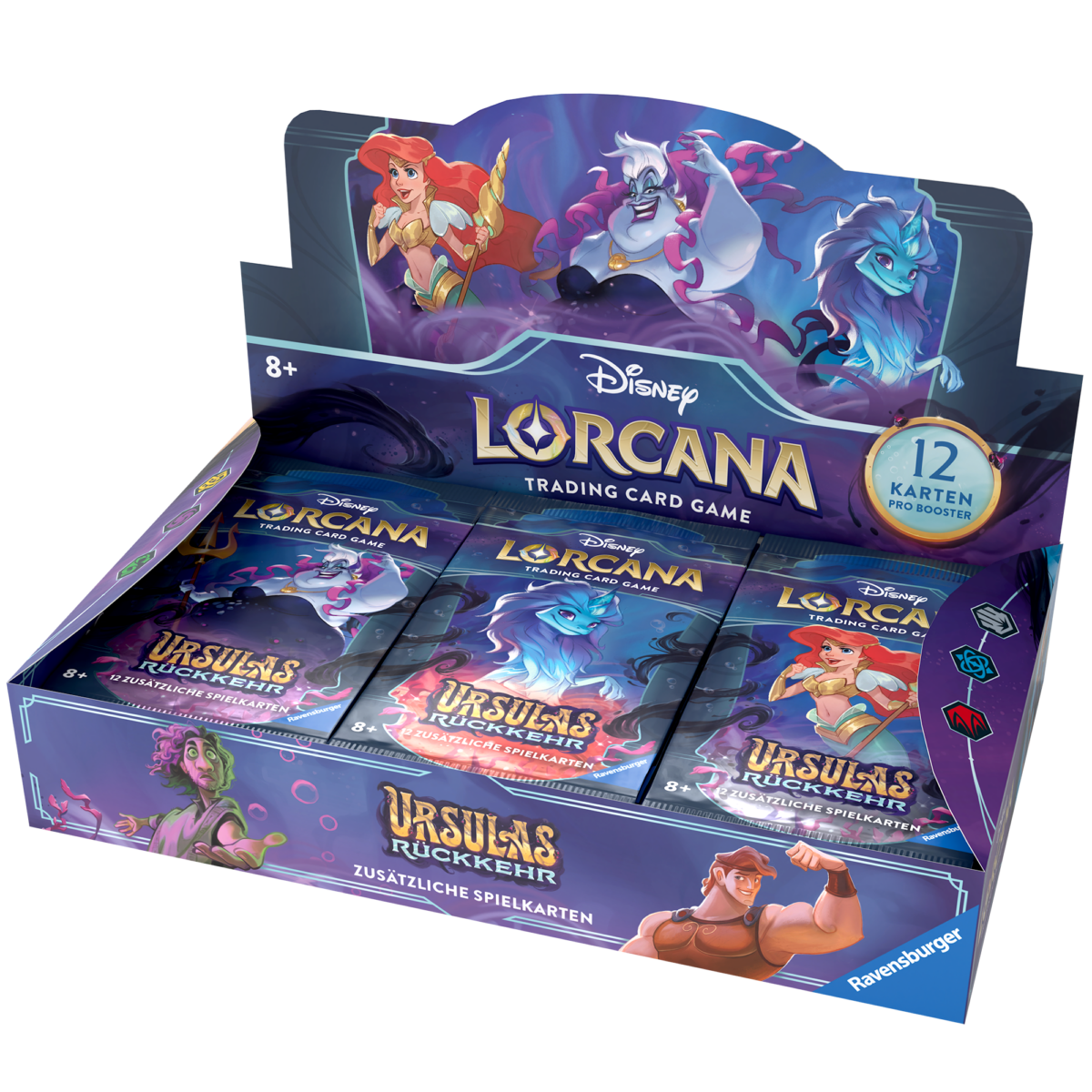 Disney Lorcana Trading Card Game: Kapitel 4 - Ursulas Rückkehr: Booster Pack Display (DE)