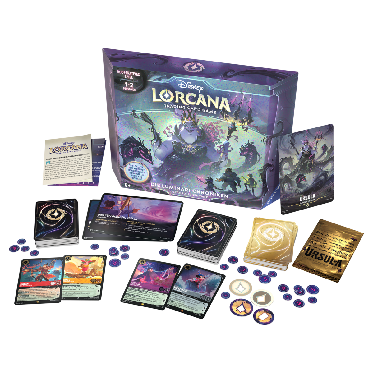 Disney Lorcana Trading Card Game: Die Luminari Chroniken: Gefahr aus der Tiefe