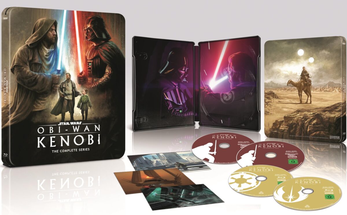 Star Wars: Obi-Wan Kenobi - Die komplette Serie ab 7. Juni auf 4K Ultra HD Blu-ray im Steelbook erhältlich.