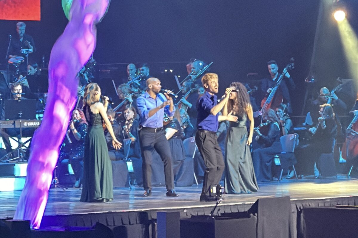 Review zu Disney in Concert 2024: Believe in Magic 4 Willemijn Verkaik, Patricia Meeden, Andreas Bongard, Drew Sarich während Disney in Concert