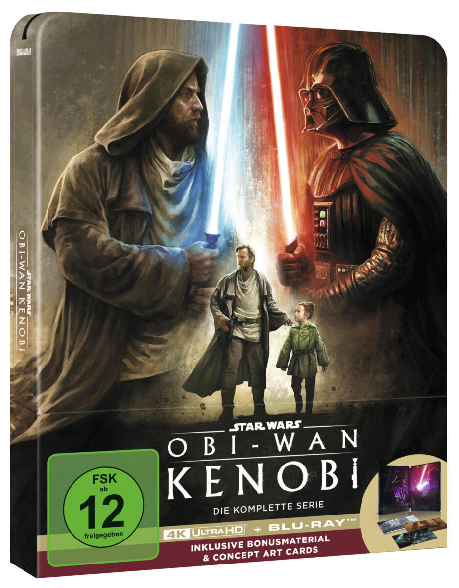Star Wars: Obi-Wan Kenobi - Die komplette Serie ab 7. Juni auf 4K Ultra HD Blu-ray im Steelbook erhältlich.