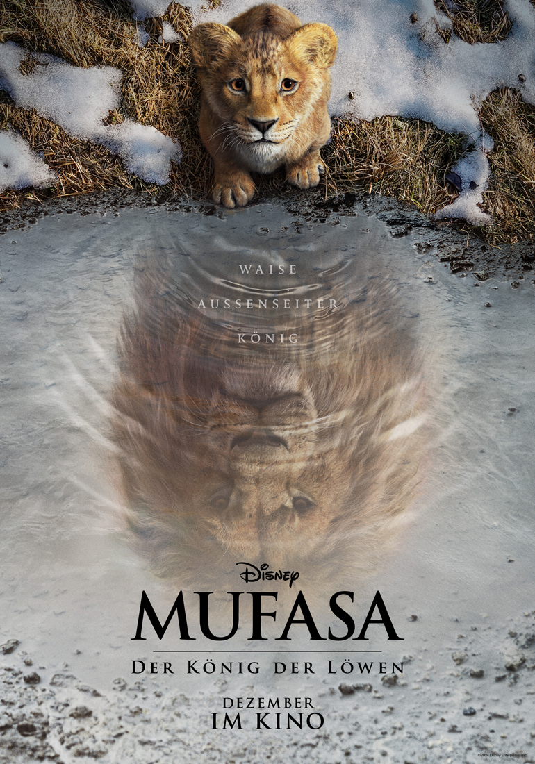 MUFASA: DER KÖNIG DER LÖWEN - Infos und Trailer zum Live Action Prequel | Kinostart: 19. Dezember 2024