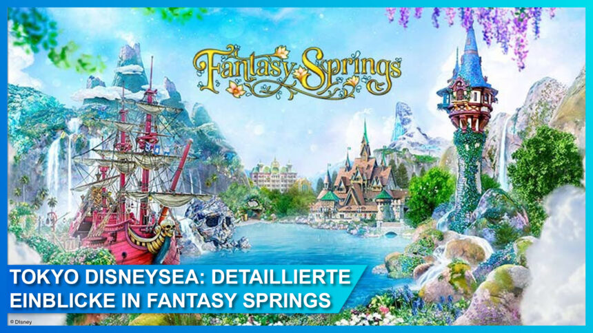 Detaillierte Einblicke in Fantasy Springs und die Rapunzel, Peter Pan und Eiskönigin Attraktionen in Tokyo DisneySea