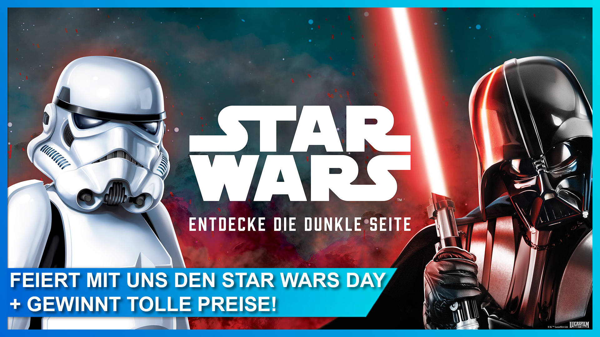 Feiert den May the Fourth Star Wars Day 2024 mit unserem tollen Gewinnspiel mit großartigen Preisen