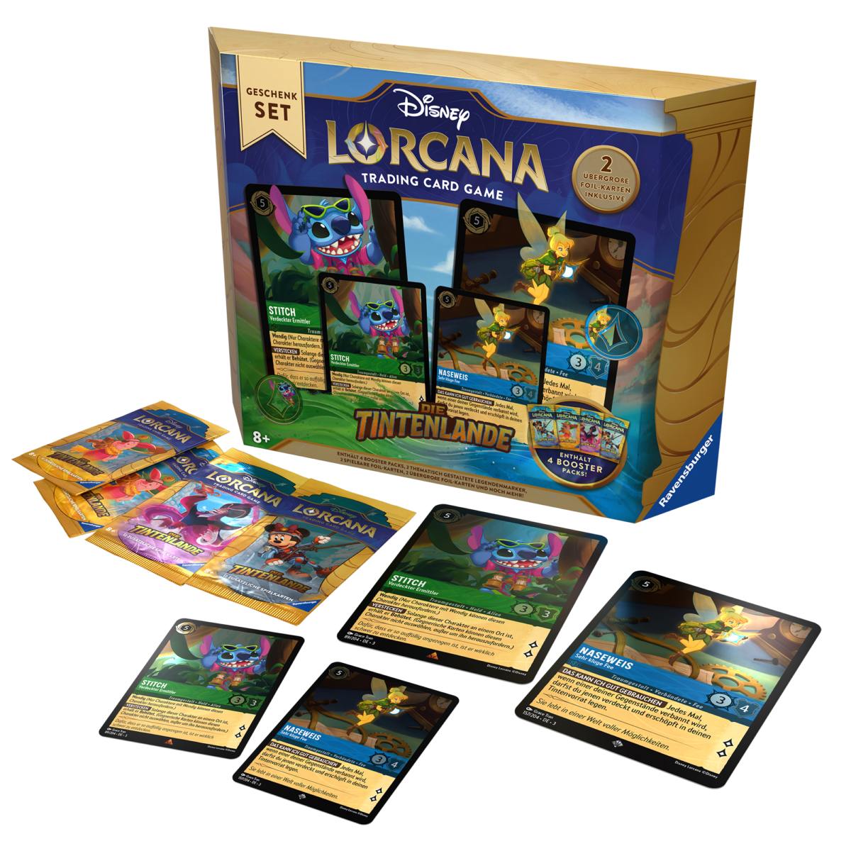 Disney Lorcana: Die Tintenlande - Geschenk-Set von Ravensburger im Wert von 29,99 €