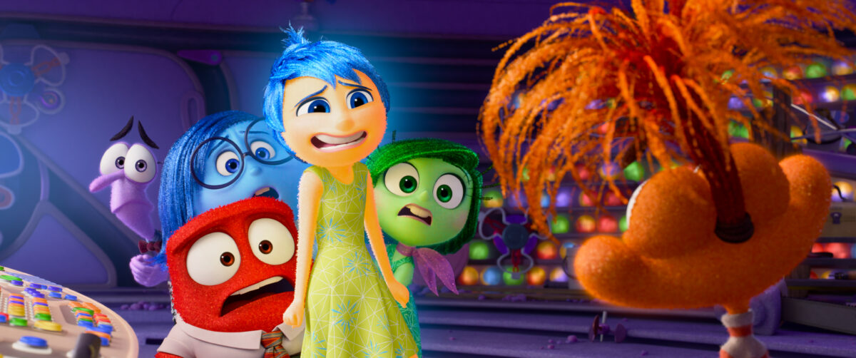 Freude, Kummer, Angst, Ekel und Wut in Disney-Pixars Alles steht Kopf 2