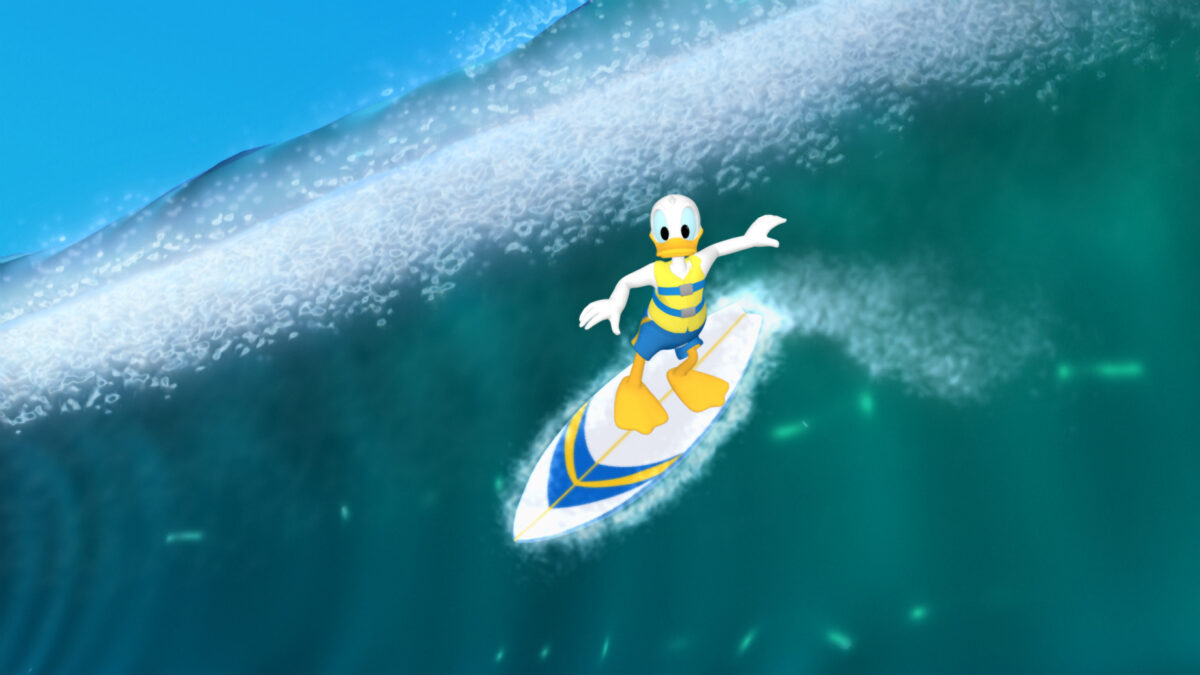 Donald Duck in Micky Maus Wunderhaus