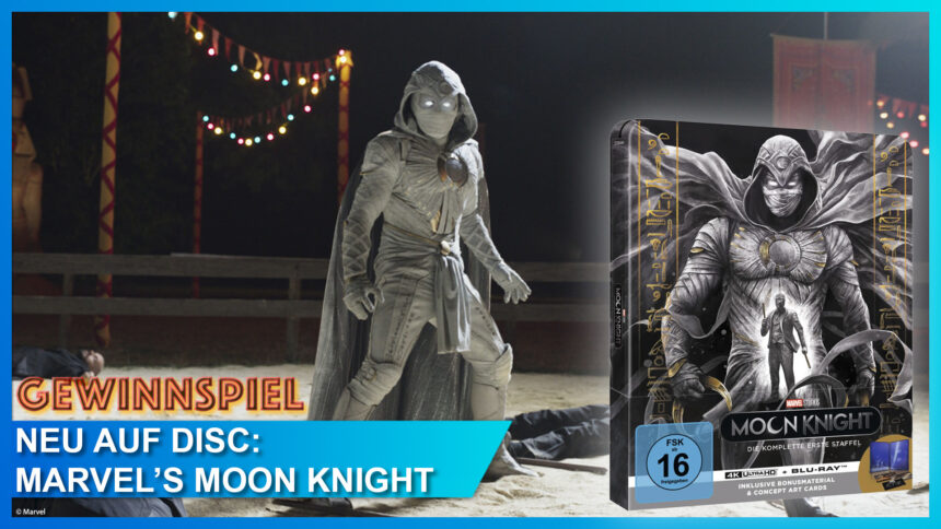 Marvel Gewinnspiel: Wir verlosen “Moon Knight” im limitierten 4K UHD Blu-ray Steelbook