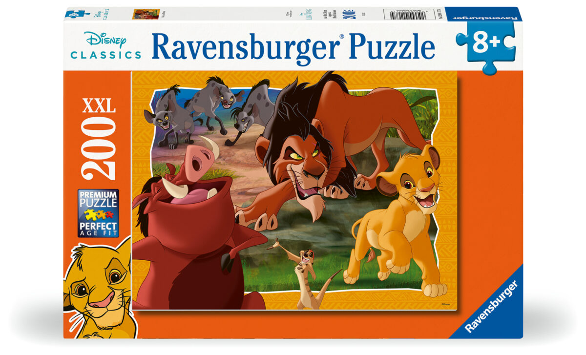 Kinderpuzzle ab 8 Jahren - Hakuna Matata - 200 Teile von Ravensburger im Wert von 13,99 €