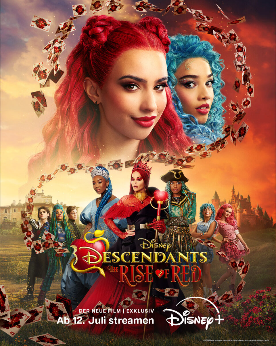 Descendants: The Rise of Red — Offizielles Poster