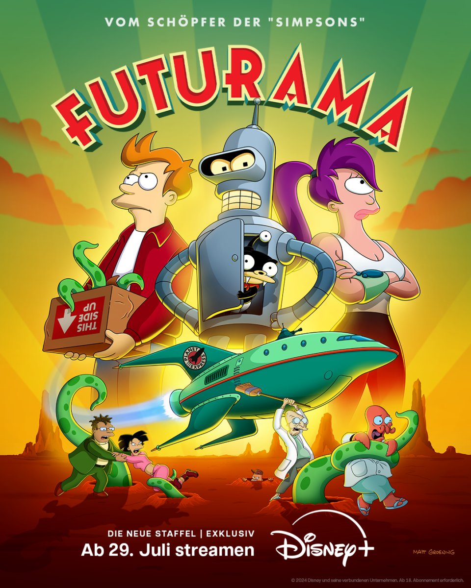 Futurama Staffel 12 Poster Disney+