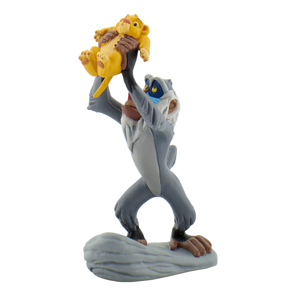 Disney „Der König der Löwen“ - Set mit 5 Figuren von Bullyland im Wert von 32,95 €: Rafiki mit Baby Simba