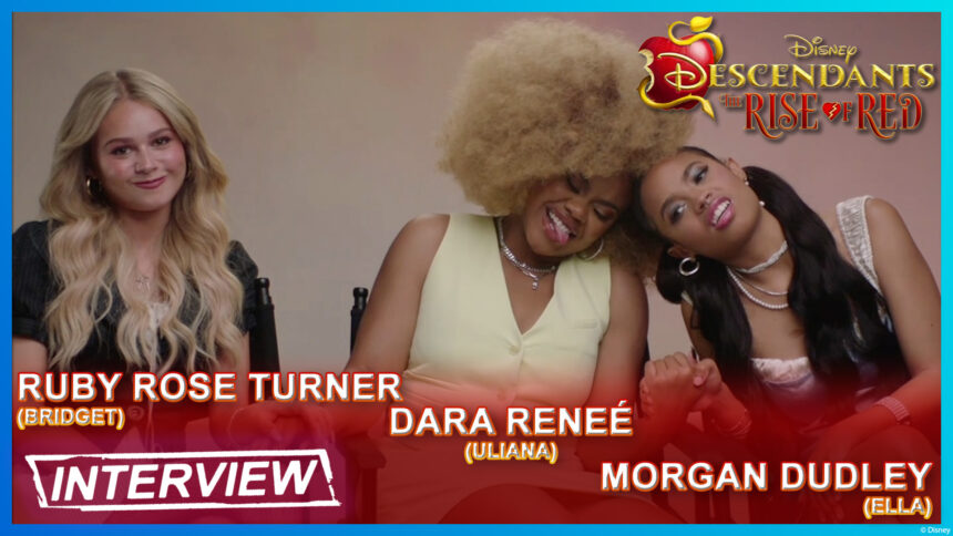Exklusiv-Interview: Descendants: The Rise of Red Darstellerinnen Kylie Cantrall, Malia Baker, Ruby Rose Turner, Dara Reneé und Morgan Dudley