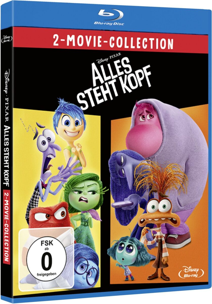 Alles steht Kopf 2: Pixar Fortsetzung ab 4. Oktober auf Blu-ray & DVD erhältlich – jetzt vorbestellen! 10 Alles steht Kopf 2-Movie-Collection auf Blu-ray