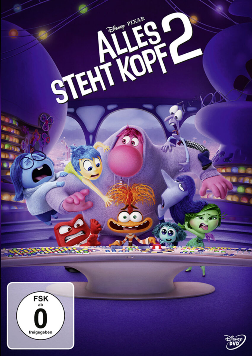 Alles steht Kopf 2: Pixar Fortsetzung ab 4. Oktober auf Blu-ray & DVD erhältlich – jetzt vorbestellen! 7 Alles steht Kopf DVD Cover Deutschland