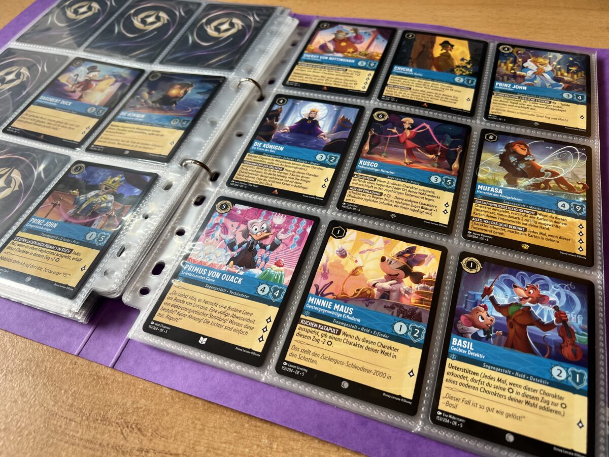 Deutsche Karten aus Disney Lorcana: Himmelsleuchten Set 5