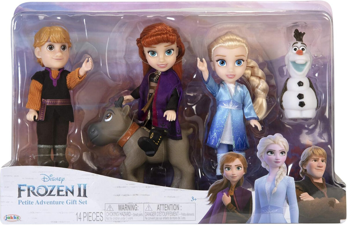 Disney Die Eiskönigin 2 - kleine Abenteuerfiguren Geschenkset 15 cm von Jakks Pacific im Wert von 49,99 €