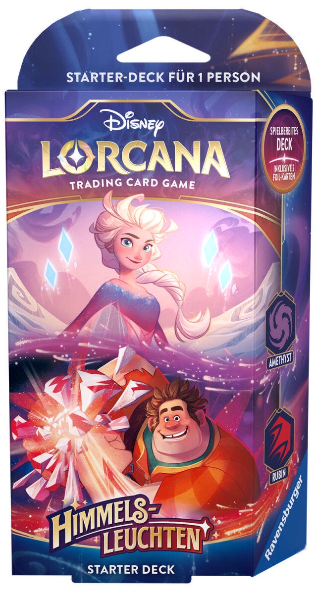 Disney Lorcana: Himmelsleuchten Starter Deck Elsa & Ralph