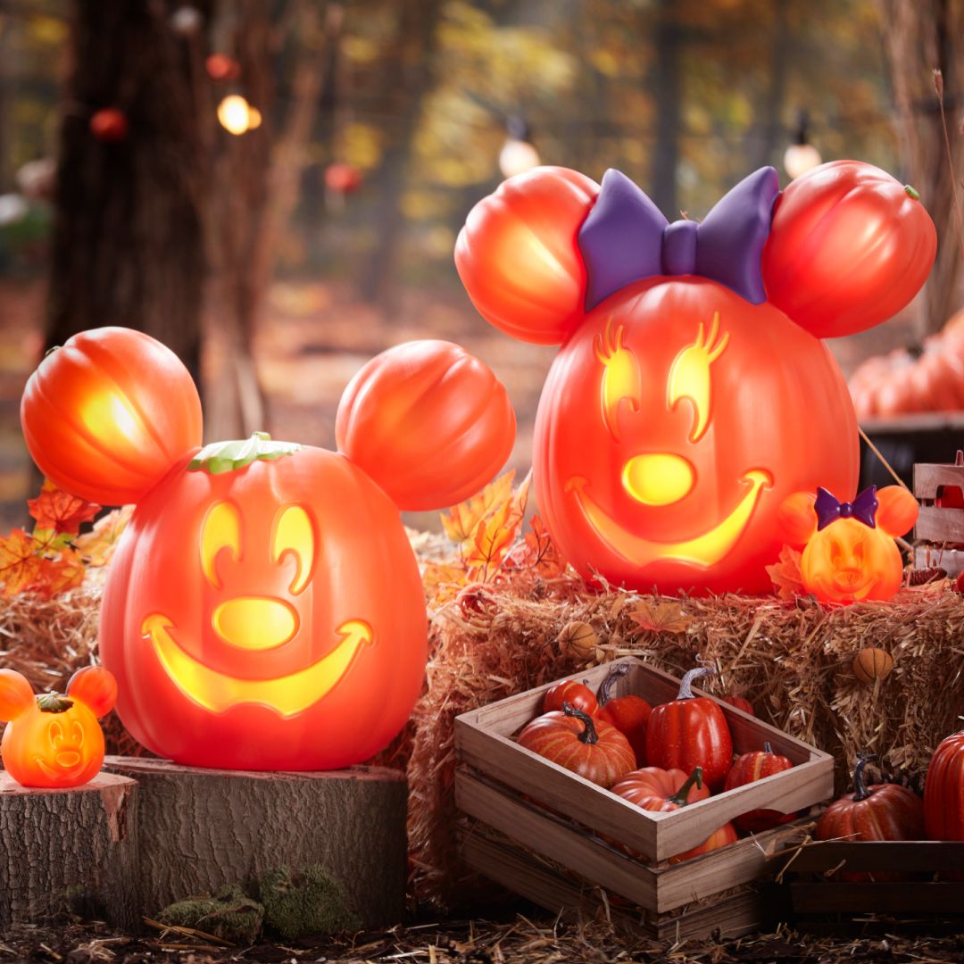 Micky Maus Halloween Kürbisse auf DisneyStore.de