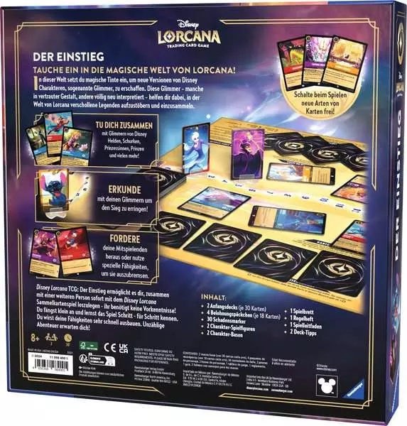 Disney Lorcana: Der Einstieg Rückseite
