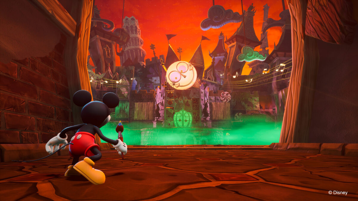 Epic Mickey: Rebrushed: Mickey Mouse vs. it's a small world