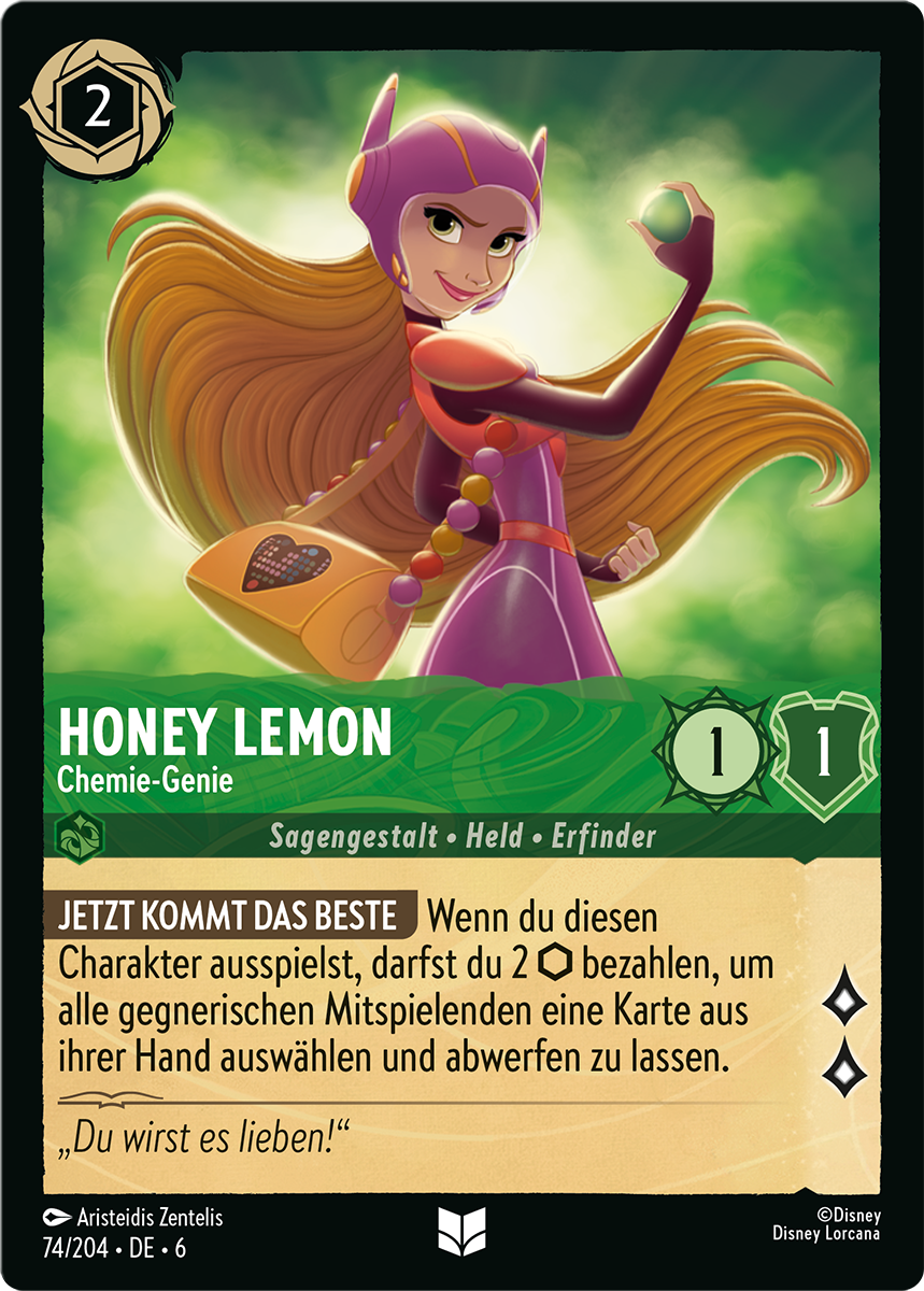 Disney Lorcana: Azurblaues Meer - Honey Lemon