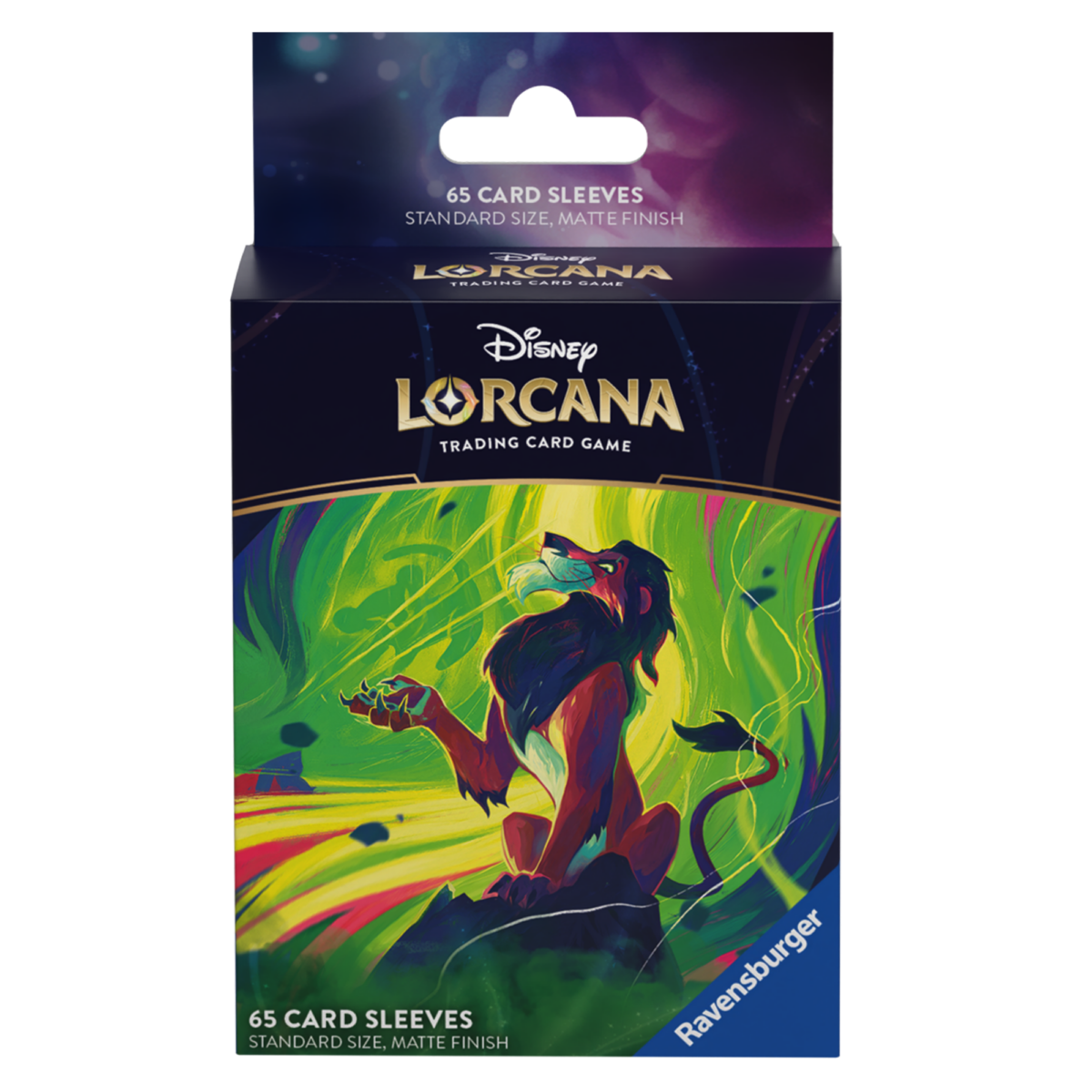 Disney Lorcana: Azurblaues Meer Schutzhüllen Scar
