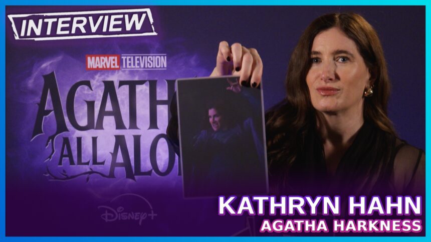 Exklusiv-Interview in Berlin: Kathryn Hahn über AGATHA ALL ALONG, Disney Hexen als Inspiration und den Kampf um das Darkhold mit Agents of S.H.I.E.L.D.s Ghost Rider
