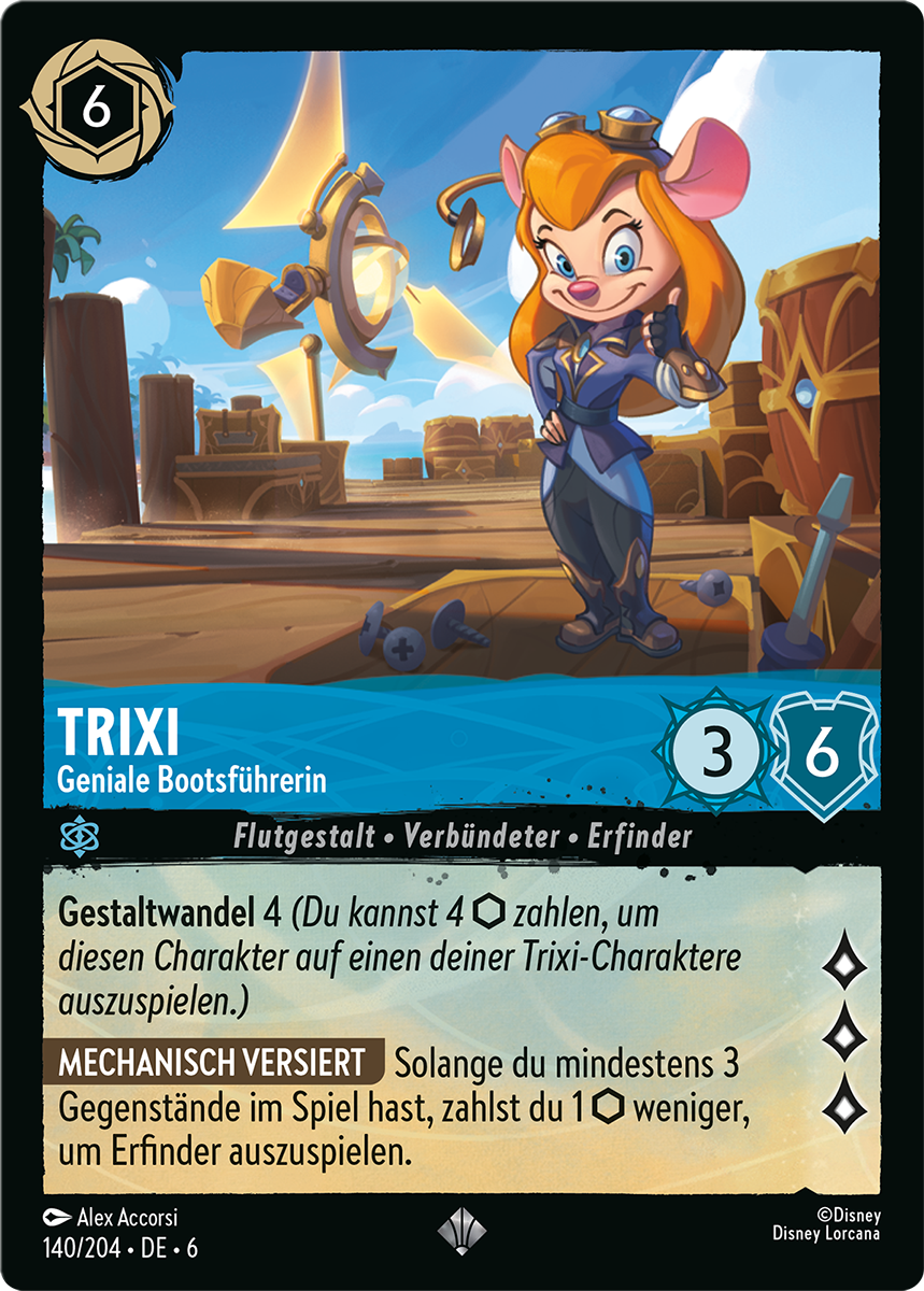 Disney Lorcana: Azurblaues Meer - Trixie - Die Ritter des Rechts