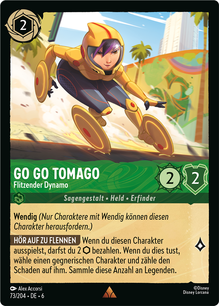 Disney Lorcana: Azurblaues Meer - Go Go Tomago