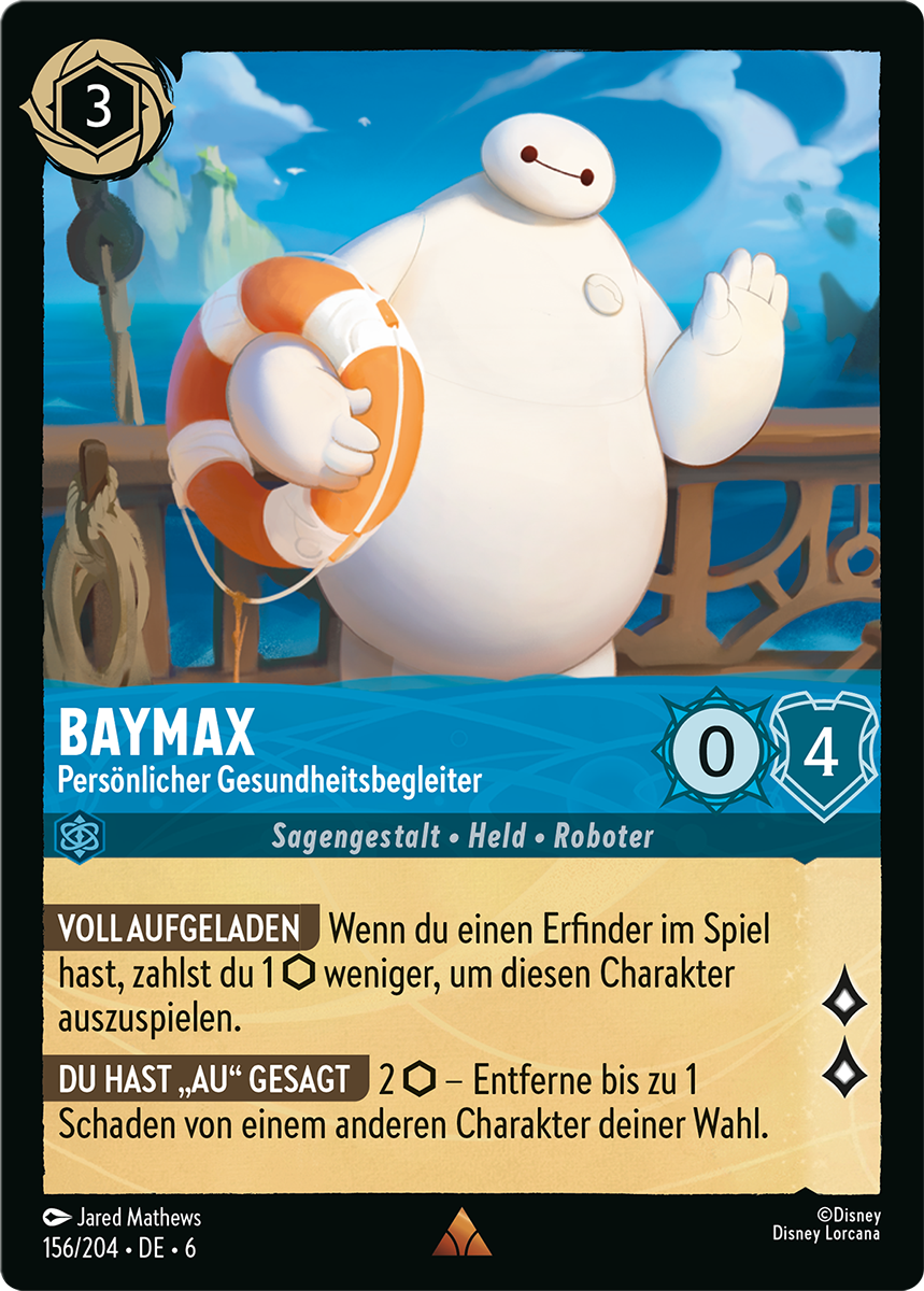 Disney Lorcana: Azurblaues Meer - Baymax