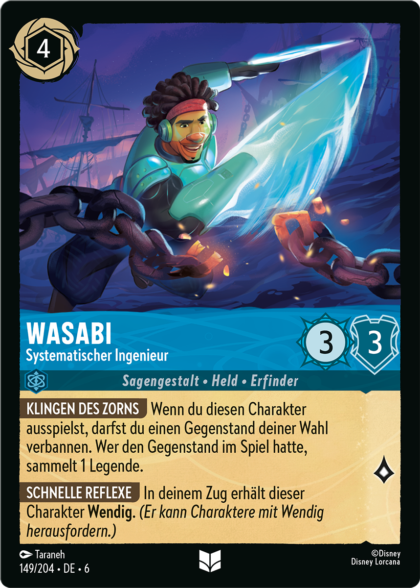 Disney Lorcana: Azurblaues Meer - Wasabi