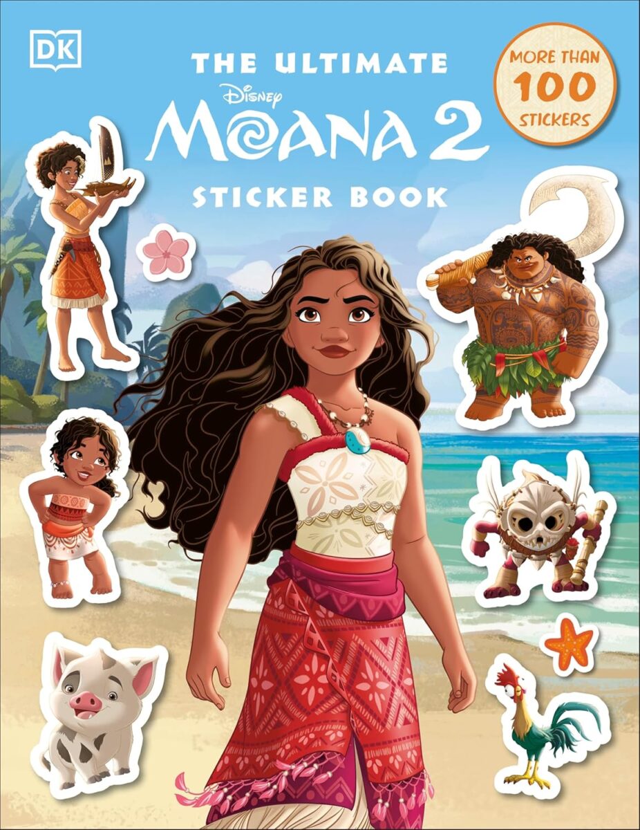 Moana 2 Stickerbuch