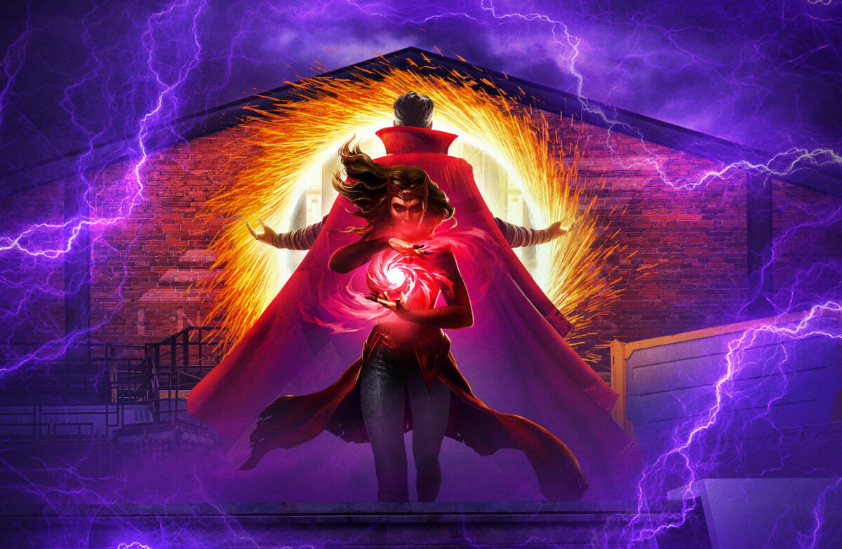 Doctor Strange: Mystery of the Mystics mit Scarlet Witch im Marvel Avengers Campus in Disneyland Paris