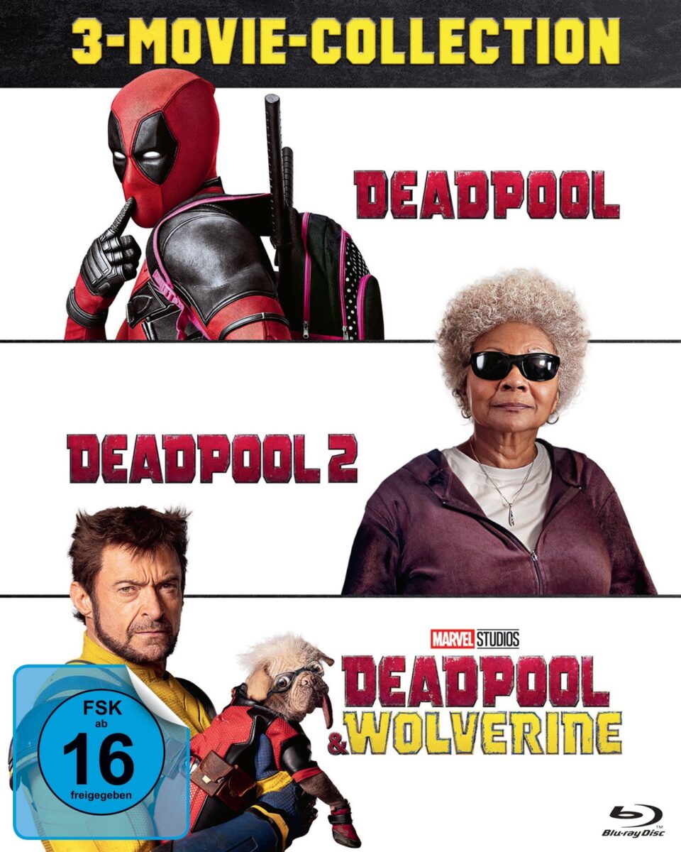 Deadpool 3-Movie-Collection auf Blu-ray