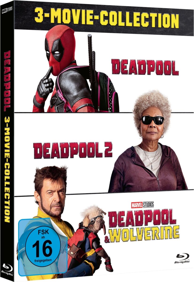 Deadpool 3-Movie-Collection auf Blu-ray