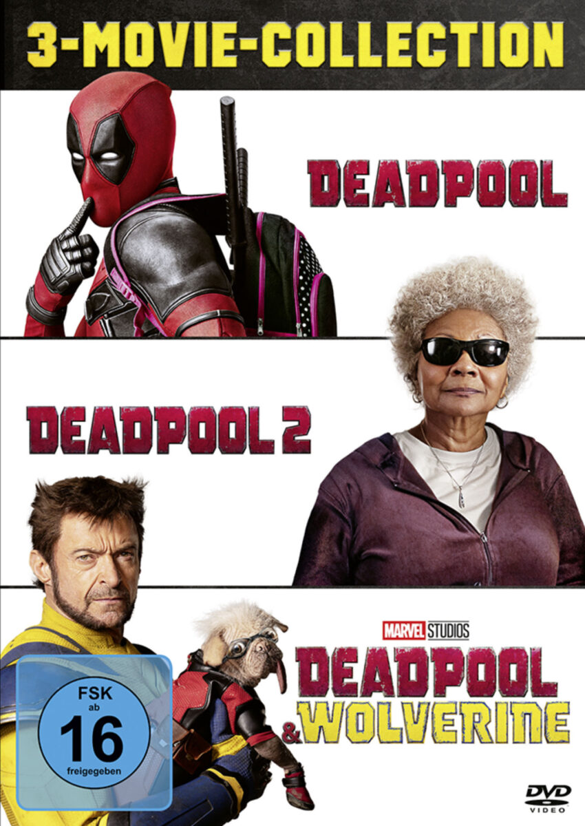 Deadpool 3-Movie-Collection auf DVD