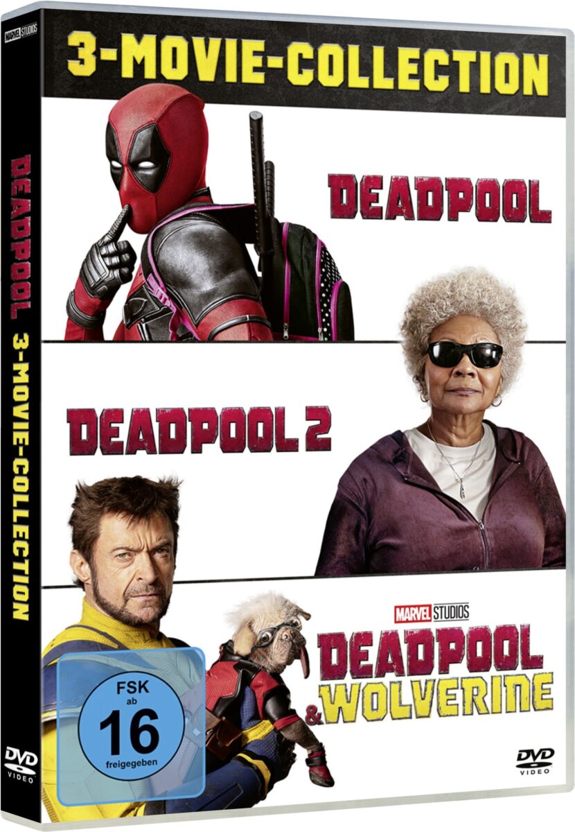 Deadpool 3-Movie-Collection auf DVD