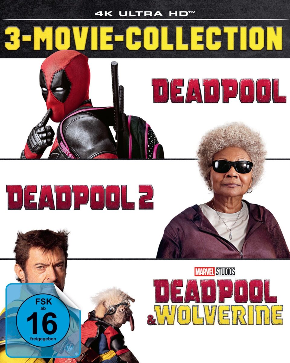 Deadpool 3-Movie-Collection auf 4K Ultra HD Blu-ray