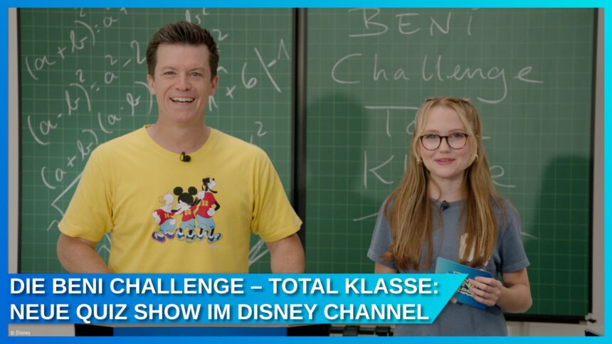Die Beni Challenge – Total Klasse: Die neue Quizshow ab 16. November im Disney Channel