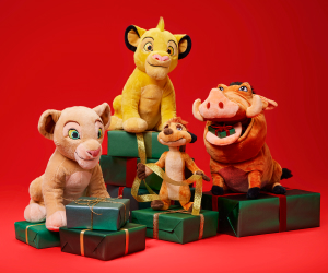 Der König der Löwen Plüschfiguren von Simba, Nala, Timon und Pumbaa