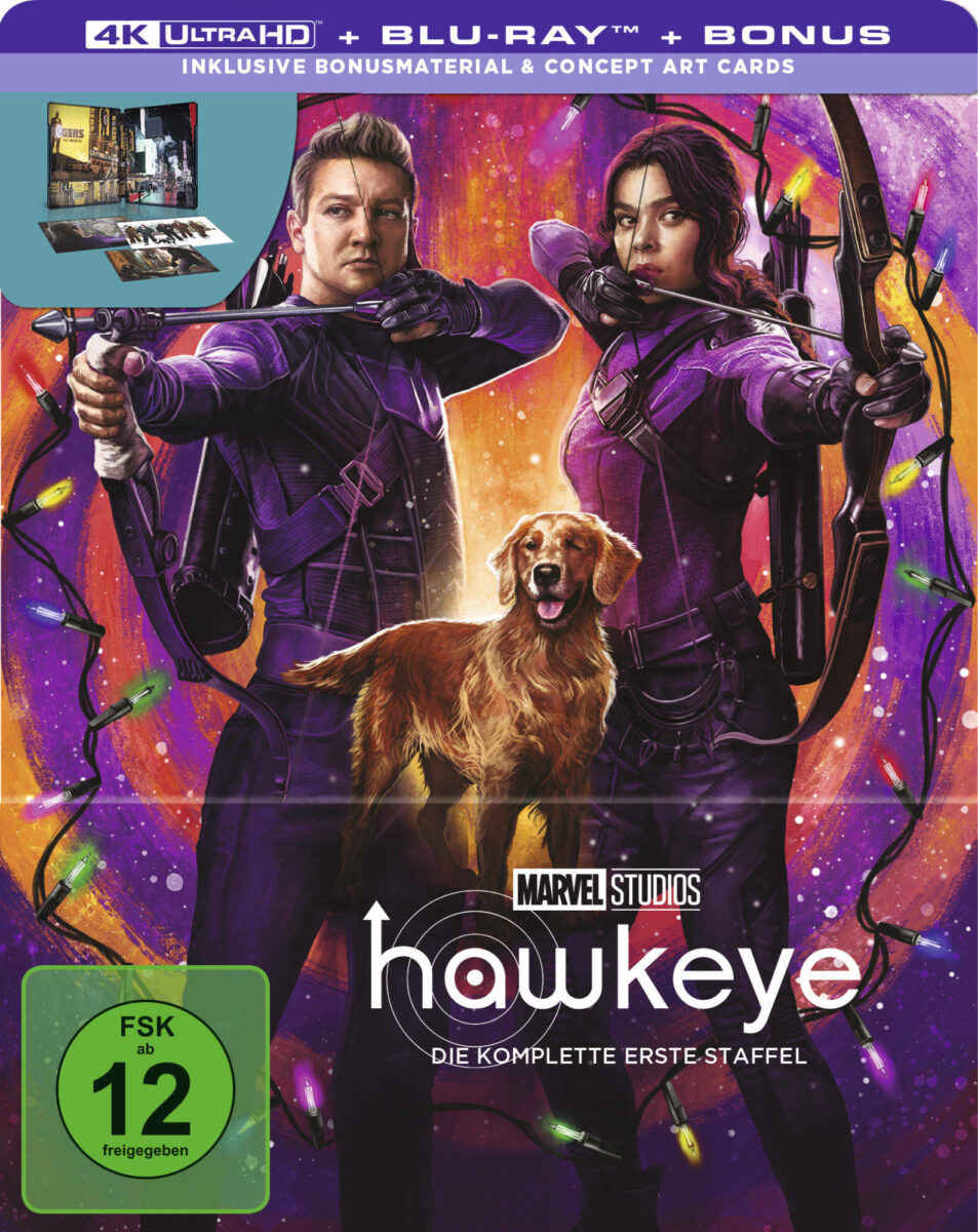 Marvel Studios's Hawkeye - Die komplette erste Staffel ab 31. Januar 2025 neu im 4K Ultra HD Blu-ray Steelbook