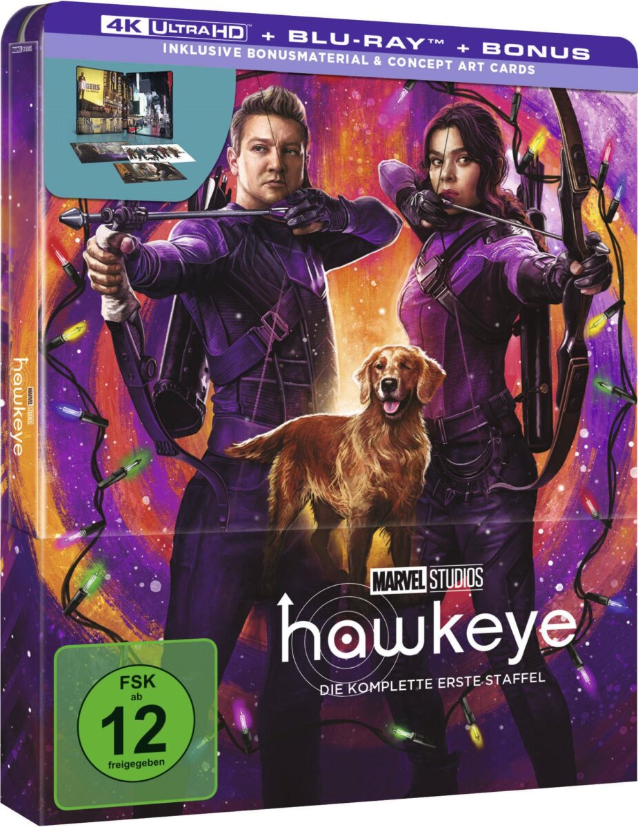 Marvel Studios's Hawkeye - Die komplette erste Staffel ab 31. Januar 2025 neu im 4K Ultra HD Blu-ray Steelbook